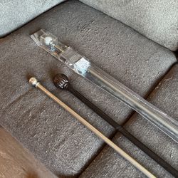 3 Curtain Rods 