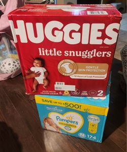 Diapers Newborn & Size 2