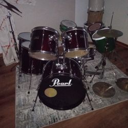 8 Piece Drum Kit..Tama.. Pearl..Ludwig