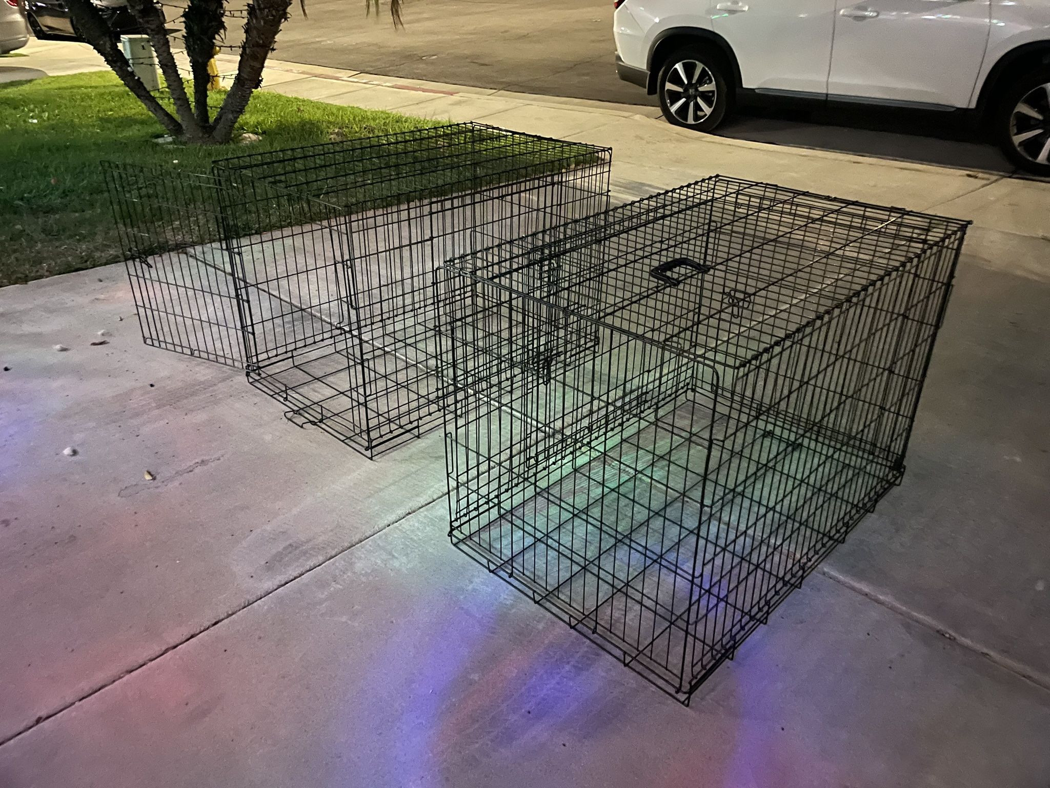 Two Large Dog Crates