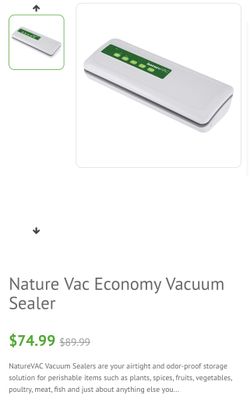New Vacuum Sealer Nature Vac V2.0