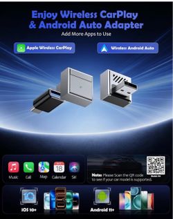 Wireless CarPlay & Android Auto Adapter