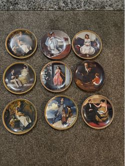 Vintage plates