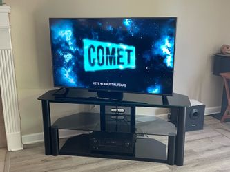 55” LG TV and Corner Stand