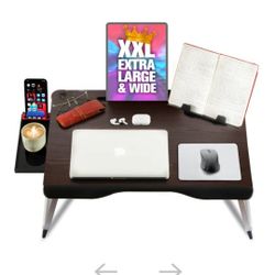 Cooper Mega Table XXL Extra Large Lap Desk for Bed | Laptop Table, Portable Desk, Bed Laptop Desk, for Bed, Desk, Laptop, Writing, Computer Bed Table 