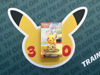 Pokemon 30th Celebration Booster Bundle – 6 Packs, Sealed