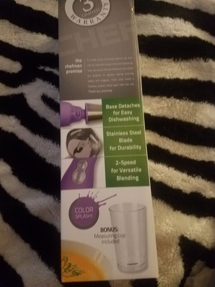 CHEFMAN HAND BLENDER