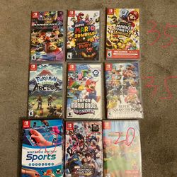 Nintendo Switch Games Brand New Sealed