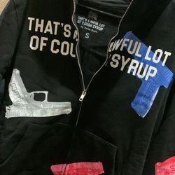 Awful Lot Of Cough Syrup Zip Up