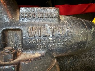 Vintage Wilton Bullet Vise — 3.5" Jaws, Swivel Base, Made in USA