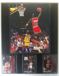 Micheal Jordan Dunk 2 Plaque 