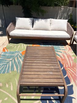 Beautiful patio setup