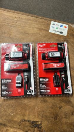 Milwaukee 600 Lumens LED REDLITHIUM Hard Hat Headlamp $55 EACH