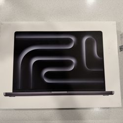 16 Inch MacBook Pro (Space Black)- M4 Pro, 14‑core CPU, 20‑core GPU, 48GB RAM, 512 SSD
