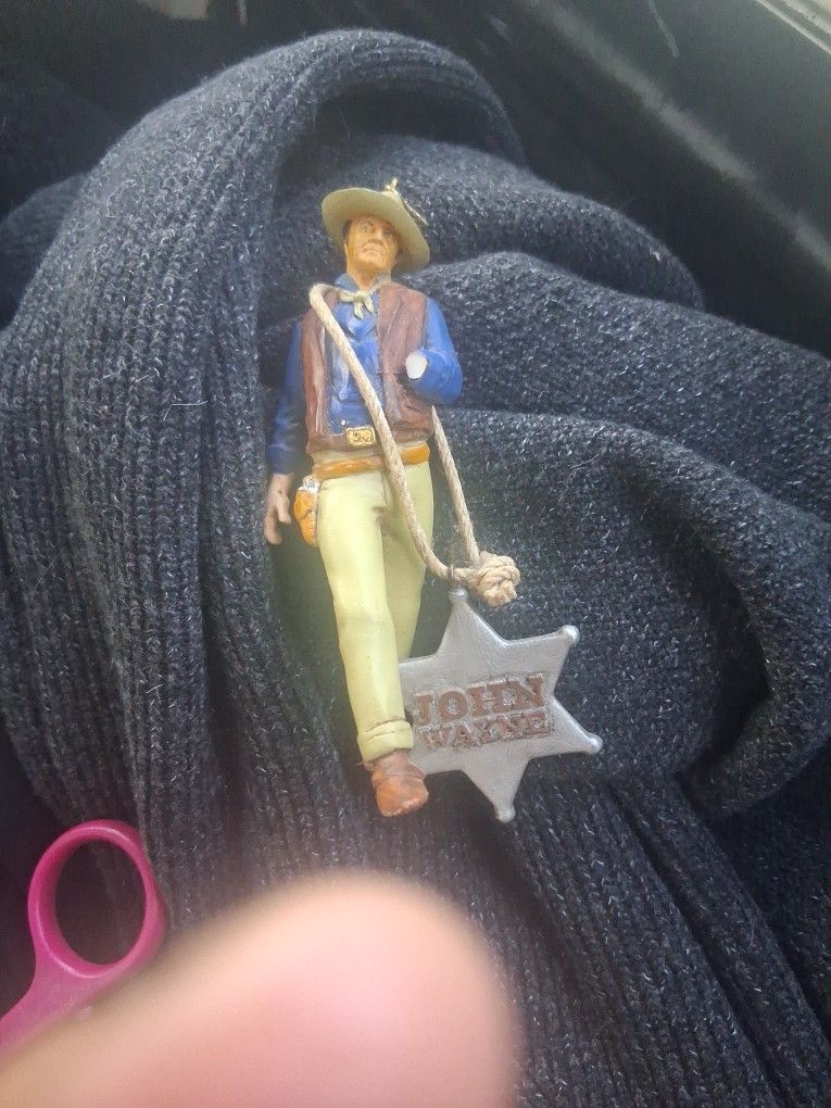 Rare Christmas Ornament  John wayne