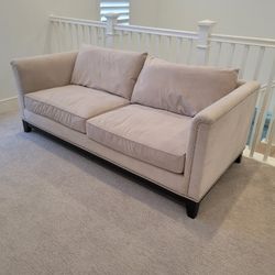 Zgallerie Sofa with nailhead detail in excellent condition