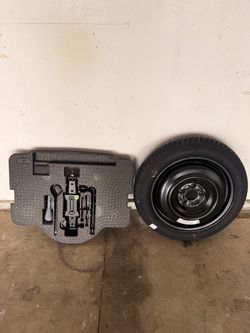 Honda accord 2022 Goodyear  spare tire and jack with foam cut out