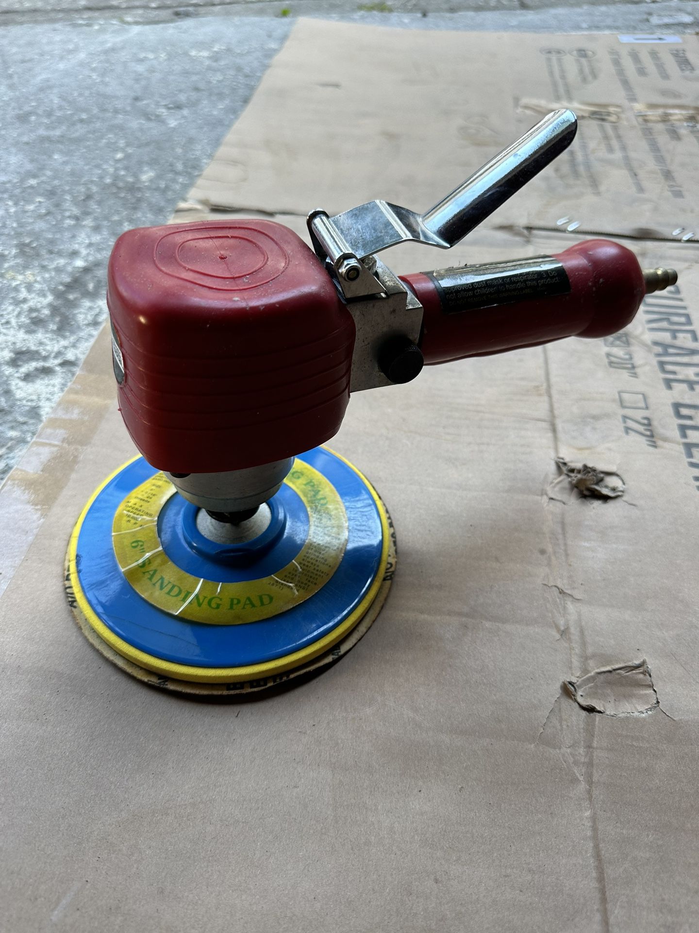 6” Dual Action Sander