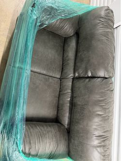 Grey Couch and Loveseat