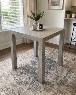 Brand New Plank+Beam Counter Height Table - Solid Wood, 41” Square