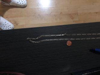 Figaro chain necklace silver