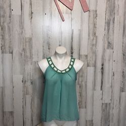 Green blouse size medium
