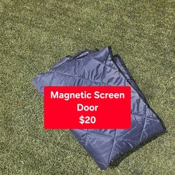 Insulated Magnetic Door Curtain