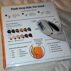 Nood, The Flasher 2.0 Hair Reducer. 