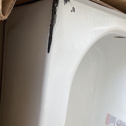 Bootz Industries Aloha 60 in. x 30 in. Alcove Soaking Bathtub with Left Drain in White 