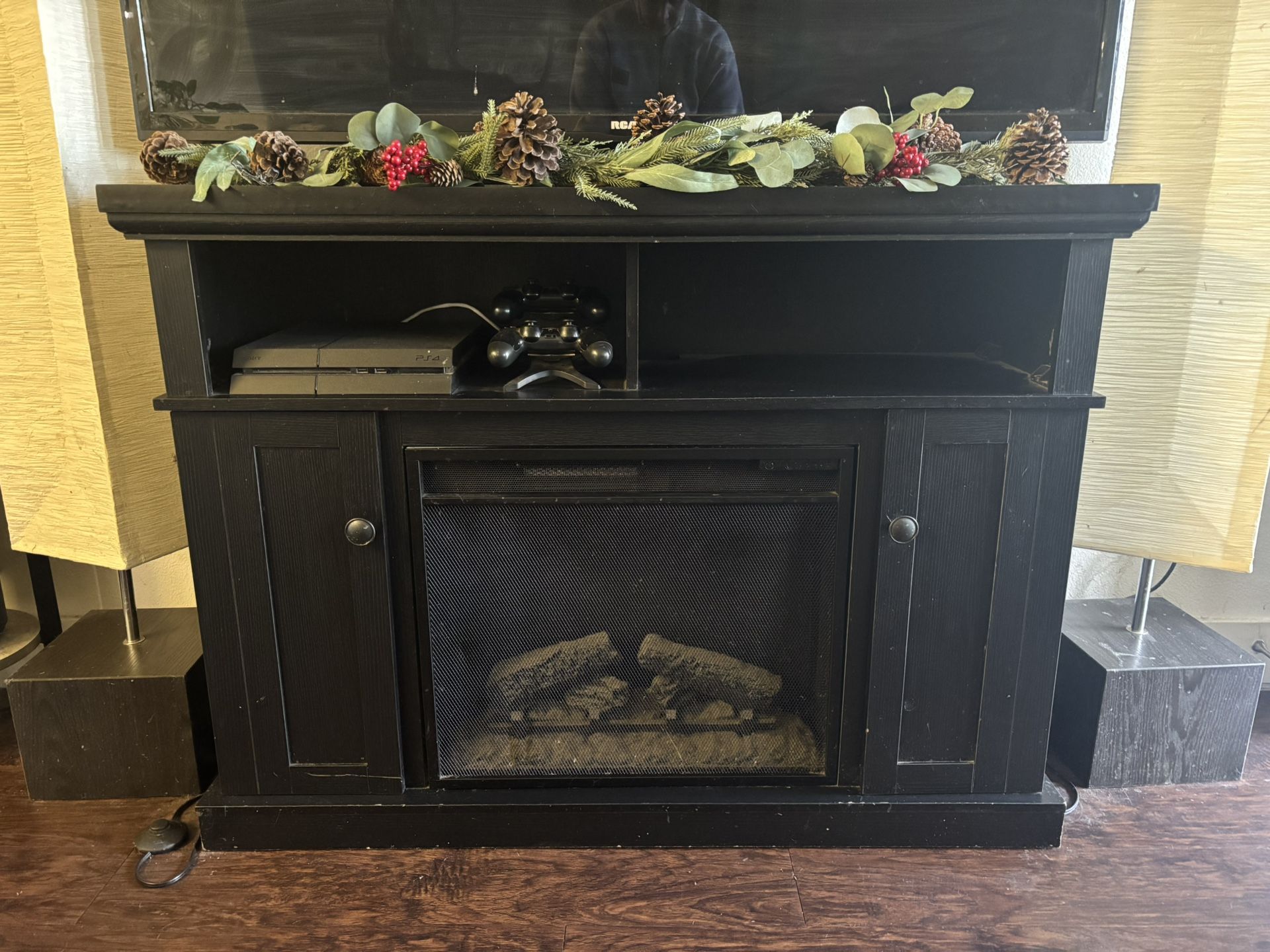Electric Fireplace TV stand