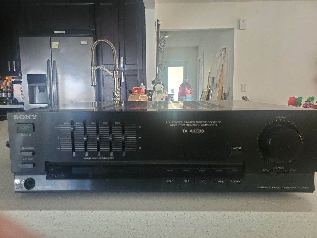 SONY TA-AX 380