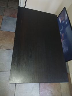 Black table