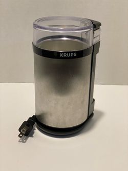 KRUPS Electric Coffee & Spice Grinder – Tested & Working