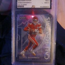 Patrick Mahomes CALL TO ARMS  Football Card 