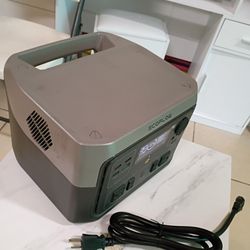 EcoFlow RIVER 2 Max Portable Power Station 512Wh Capacity,Solar Generator,1000W AC Output for Outdoor Camping,Home Backup,Emergency,RV,off-Grid