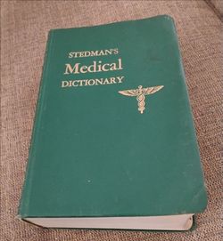 STEDMANS MEDICAL DICTIONARY 1953~1,561 pages