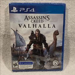 BRAND NEW ASSASSIN'S CREED VALHALLA (2020 PS4) SEALED AC SONY PLAYSTATION PS VIDEO GAME DISK