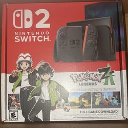 Nintendo Switch 2 Pokemon ZA Console Bundle