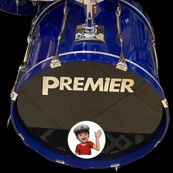 🔥 Premier “Cabria” Drum Set MINT!