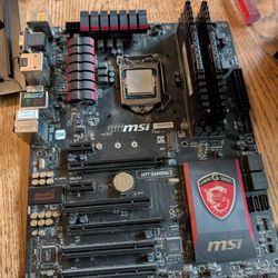 Motherboard, Ram, CPU, Power Supply, Case Combo