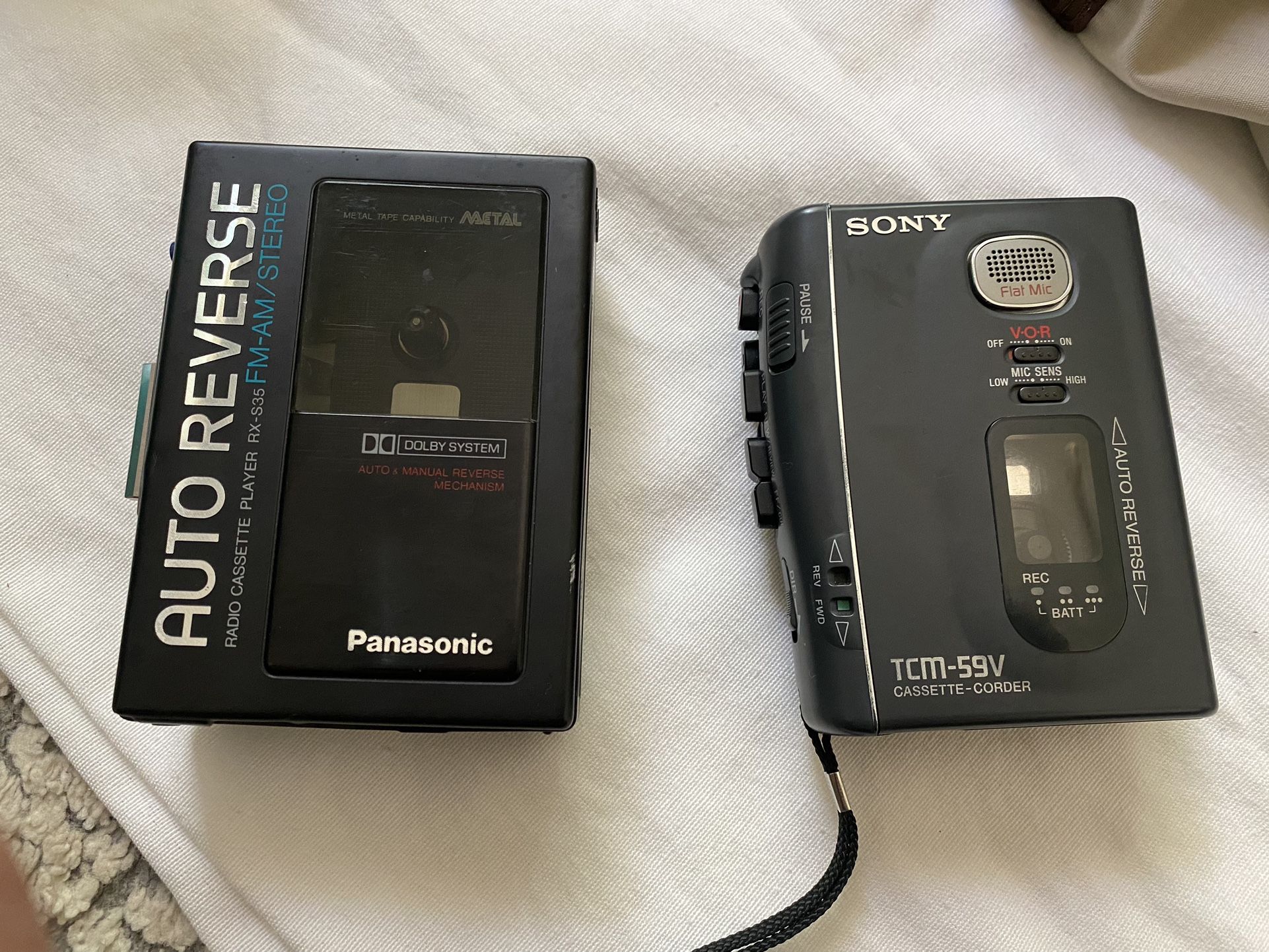 Walkman Vintage Sony Panasonic