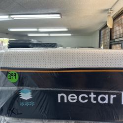 TWIN XL NECTAR COPPER PREMIER MATTRESS & BOX SPRING BED SET