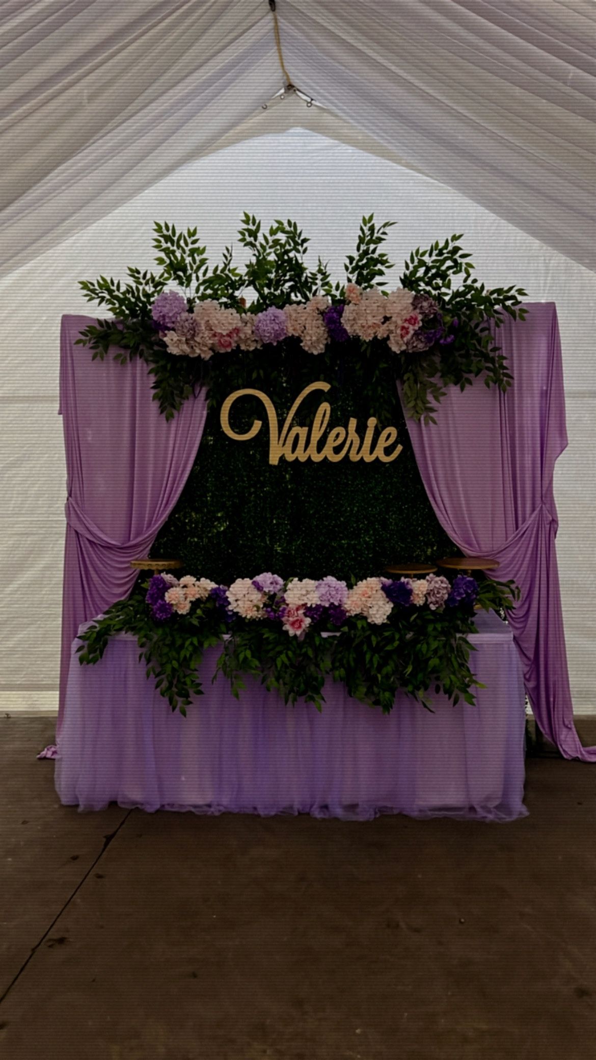 Floral Backdrop