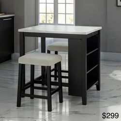 Counter Height Dining Table Set 