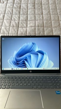 HP Touchscreen Laptop and Charger