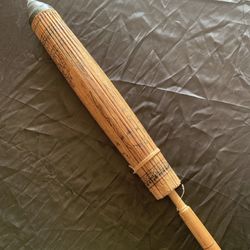 Vintage Japanese Bamboo And Rice paper Wagasa Parasol Authentic Japanese Umbrella 