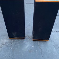 Vandersteen model, two studio speakers