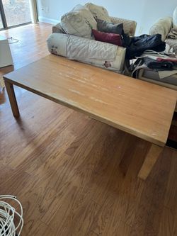 Large Wood Coffee Table