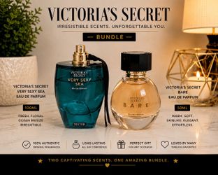Victoria's Secret Very Sexy Sea and Bare Eau De Parfum Bundle