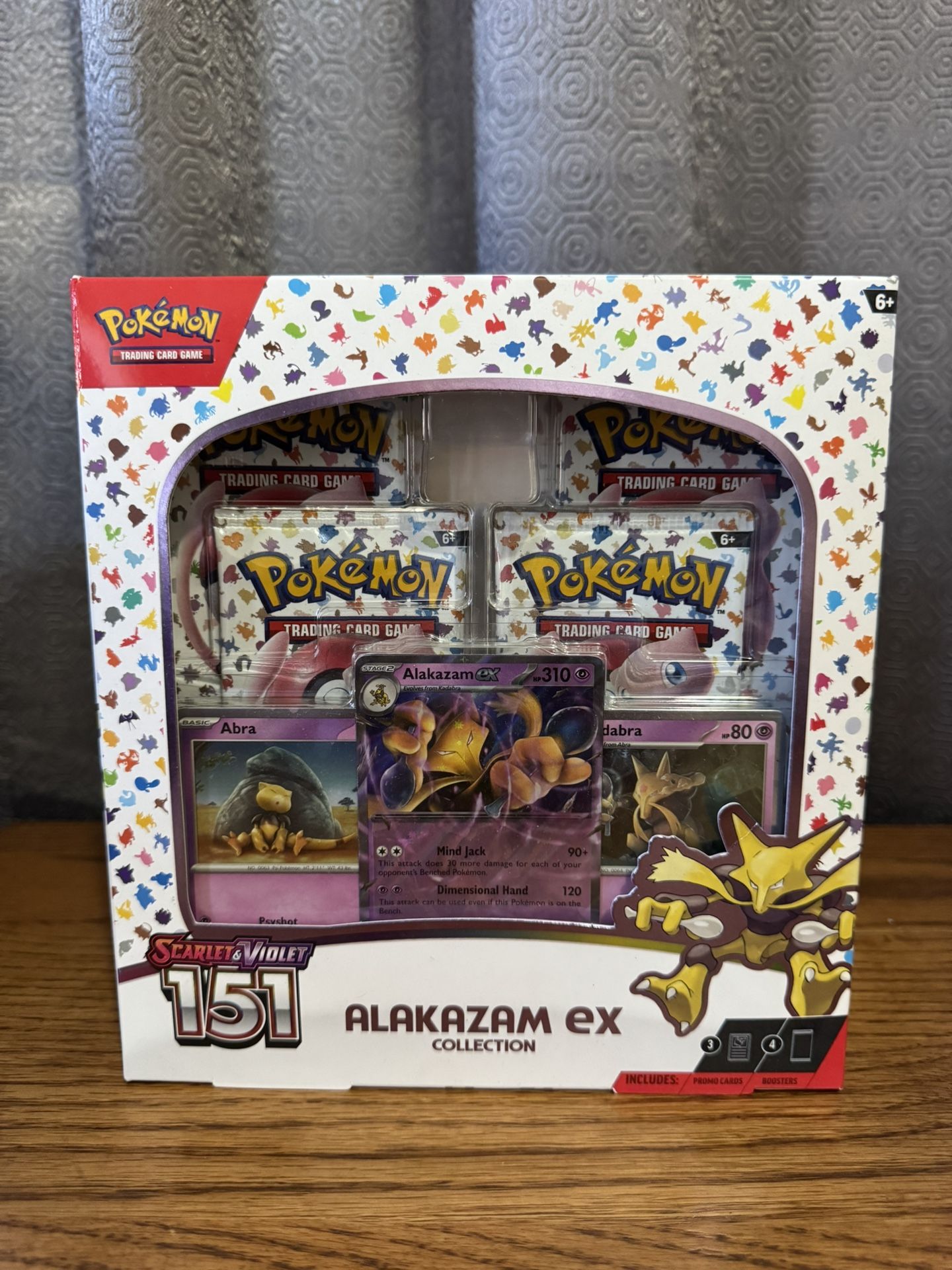 Pokemon TCG Scarlet & Violet 151 Alakazam Ex Box